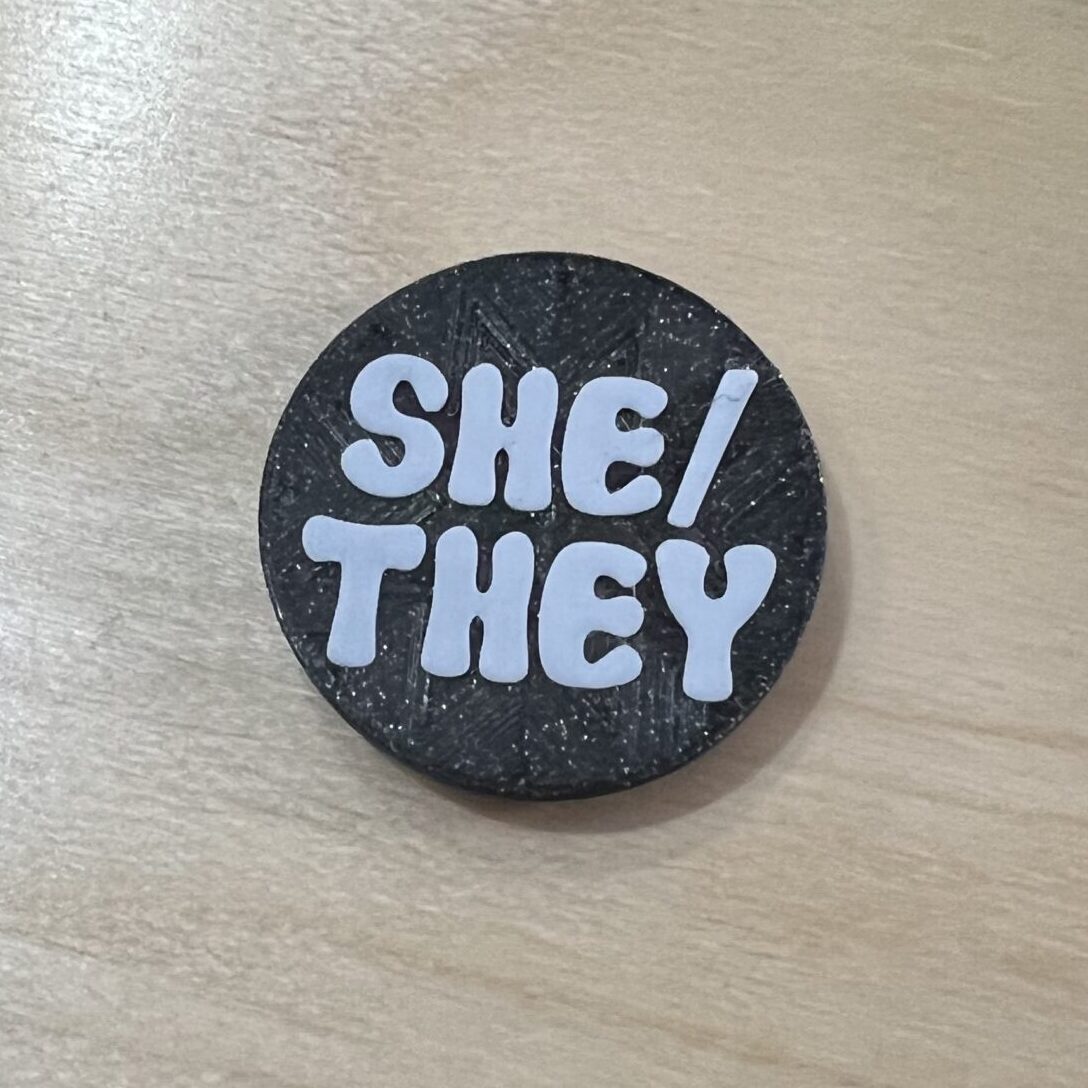 Magnetic Pronoun Pin - Image 7
