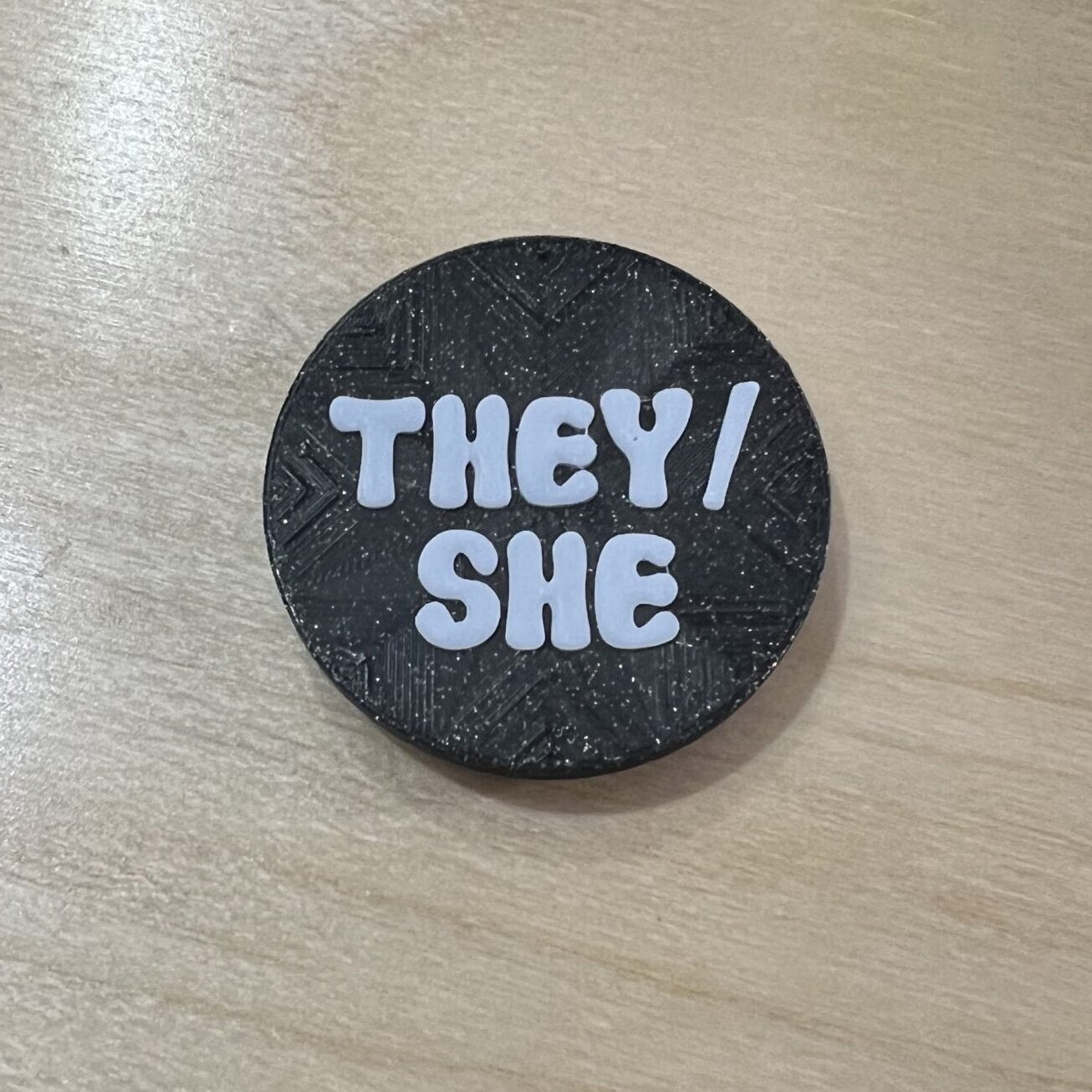 Magnetic Pronoun Pin - Image 9